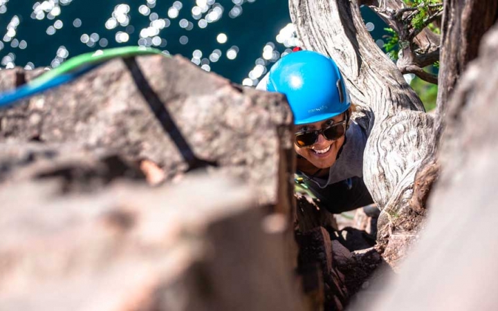 boundary waters rock climbing for adults